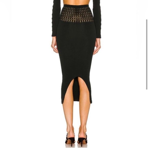 Beautiful Alaia Cut Out Tube Skirt sz 40 - Picture 2 of 4